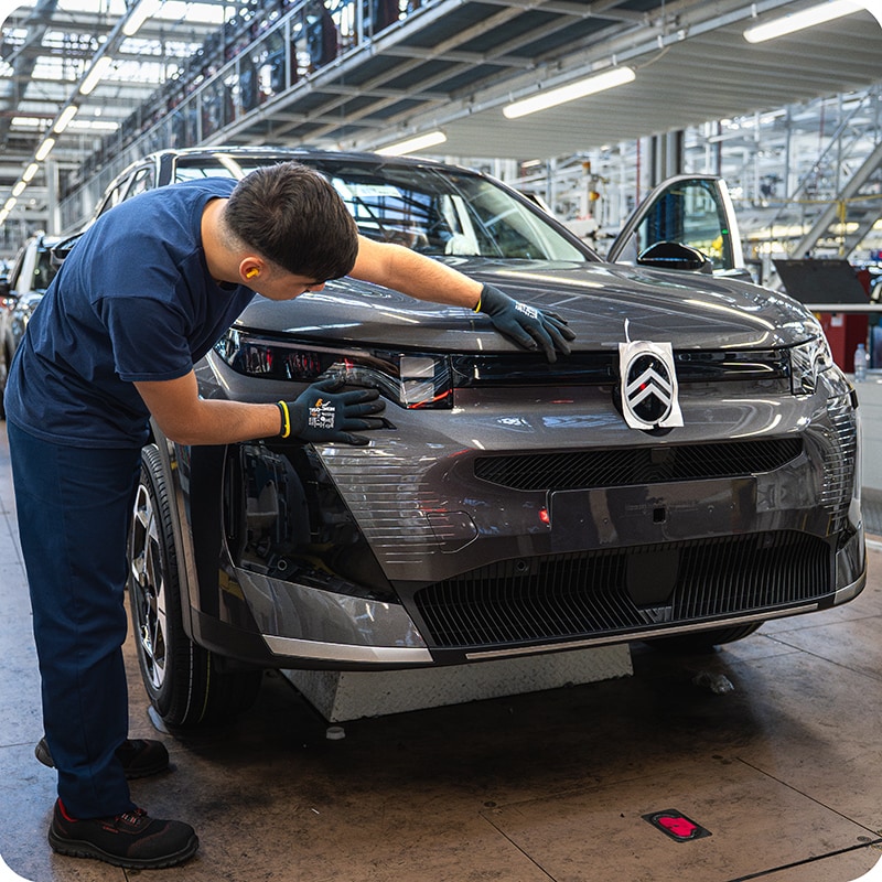 Nieuwe C5 Aircross geassembleerd in de historische fabriek van Citroën in Rennes